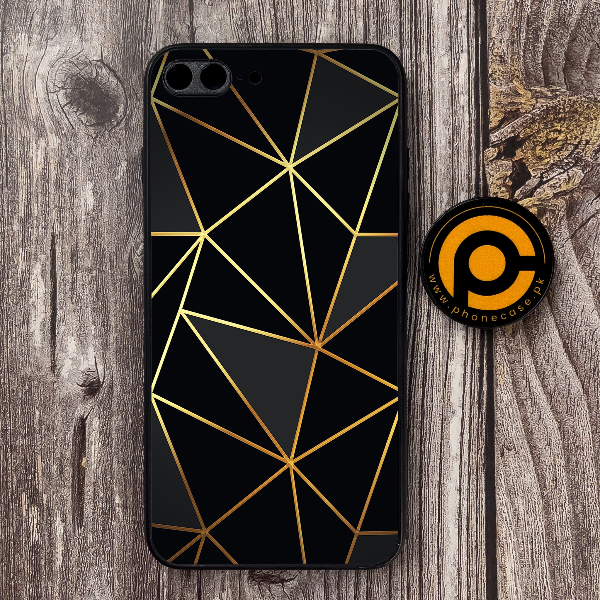 iPhone 7 Plus - 3D Designs - Premium Metal Printed soft Bumper shock Proof Case