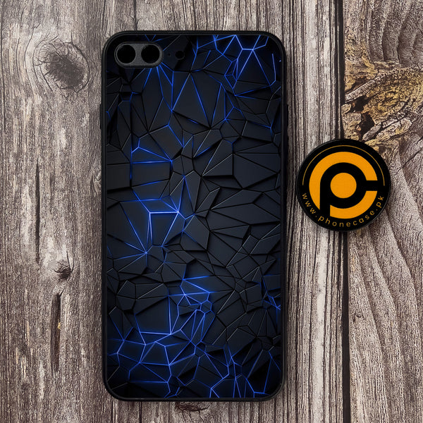 iPhone 7 Plus - 3D Designs - Premium Metal Printed soft Bumper shock Proof Case
