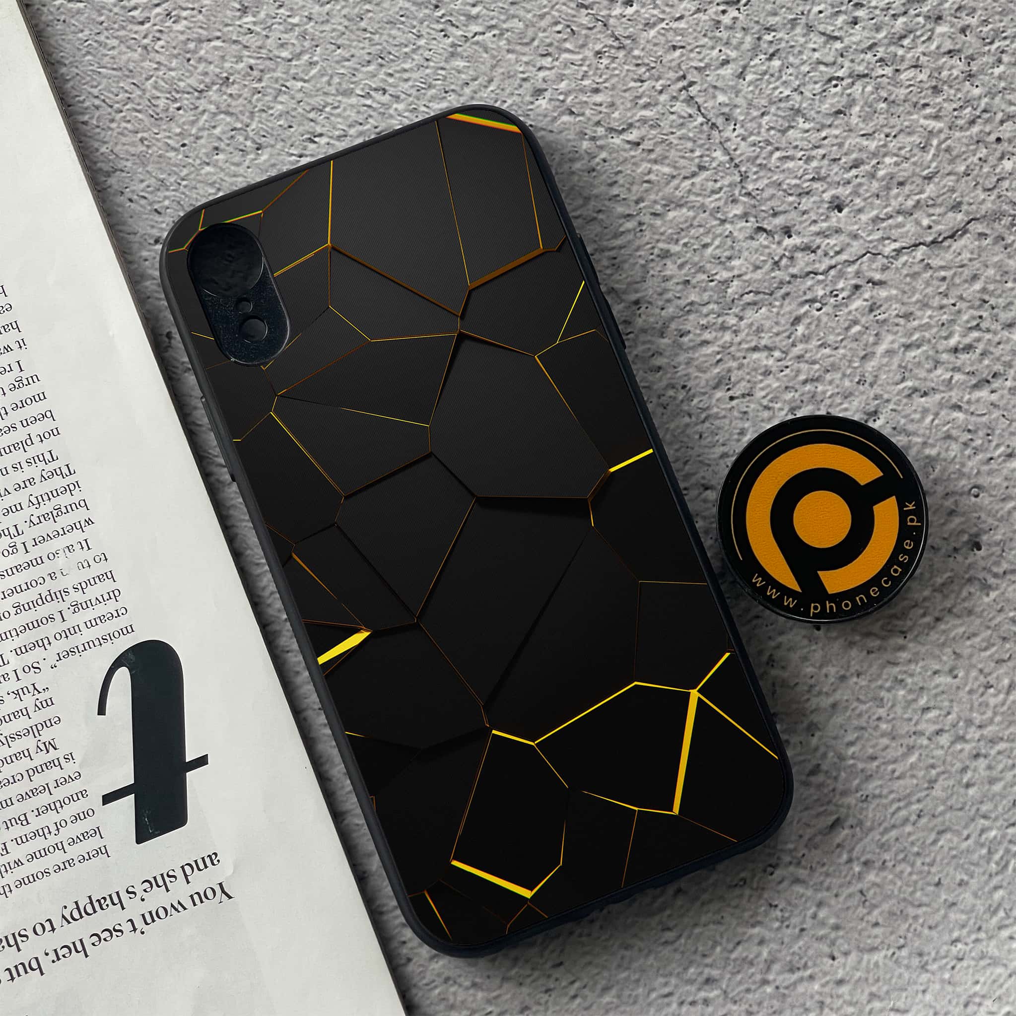 iPhone XR - 3D Designs - Premium Metal Printed soft Bumper shock Proof Case