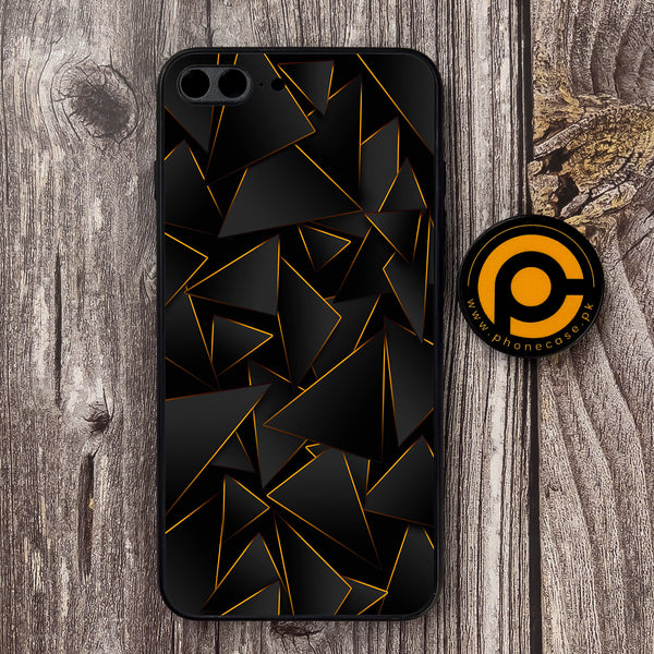 iPhone 7 / 8  Plus - 3D Design 4 - Premium Metal Printed soft Bumper shock Proof Case CS-34171