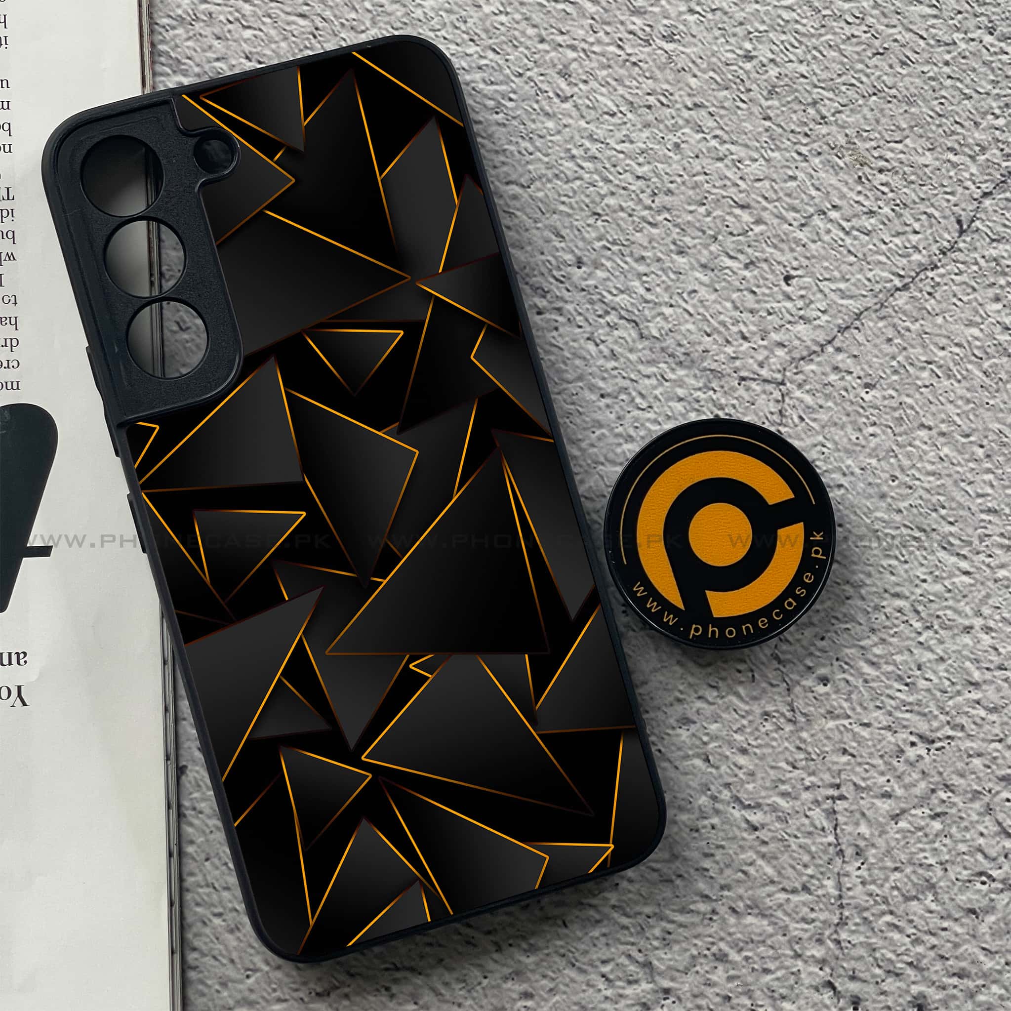 Samsung Galaxy S22 - 3D Designs - Premium Metal Printed soft Bumper shock Proof Case