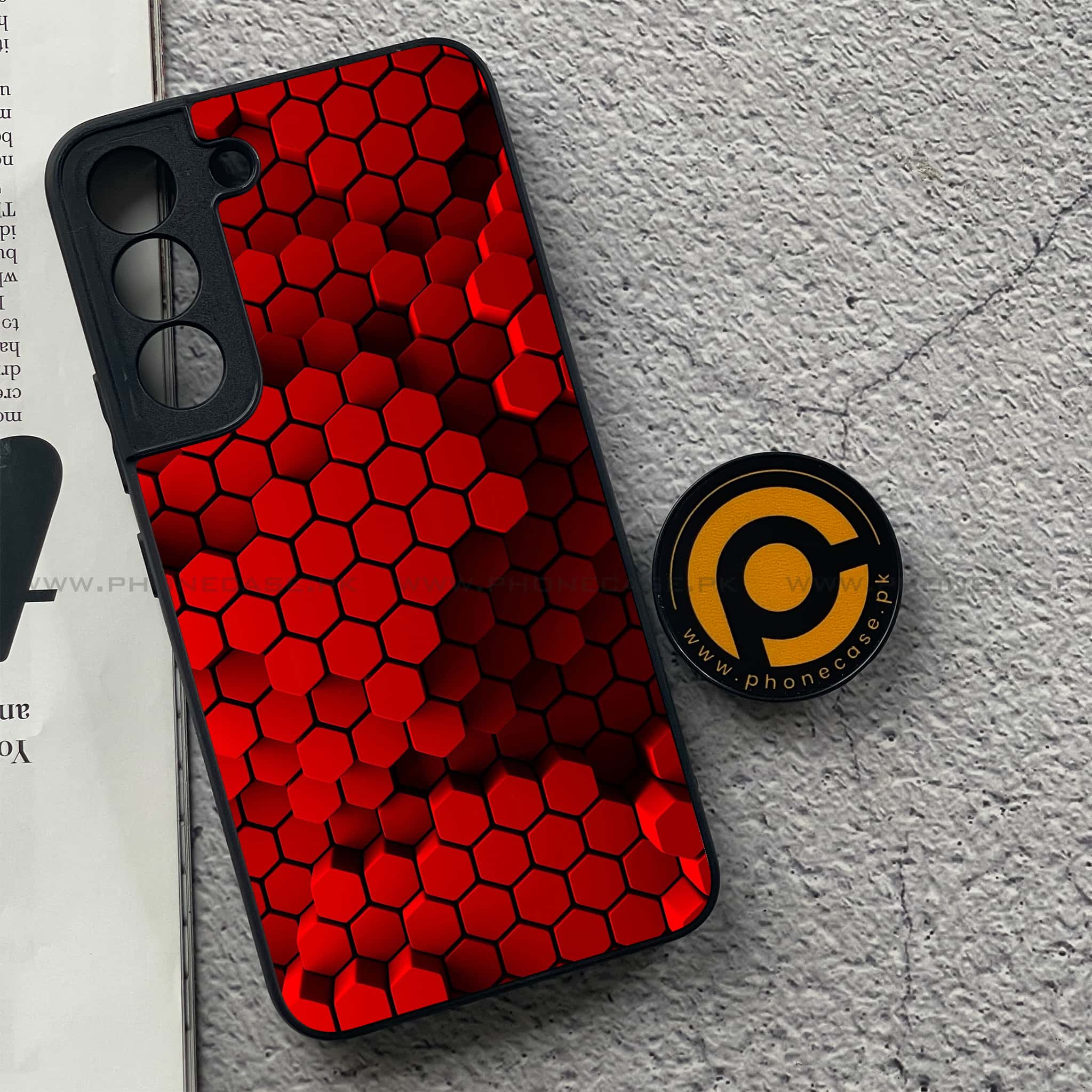 Samsung Galaxy S22 - 3D Designs - Premium Metal Printed soft Bumper shock Proof Case
