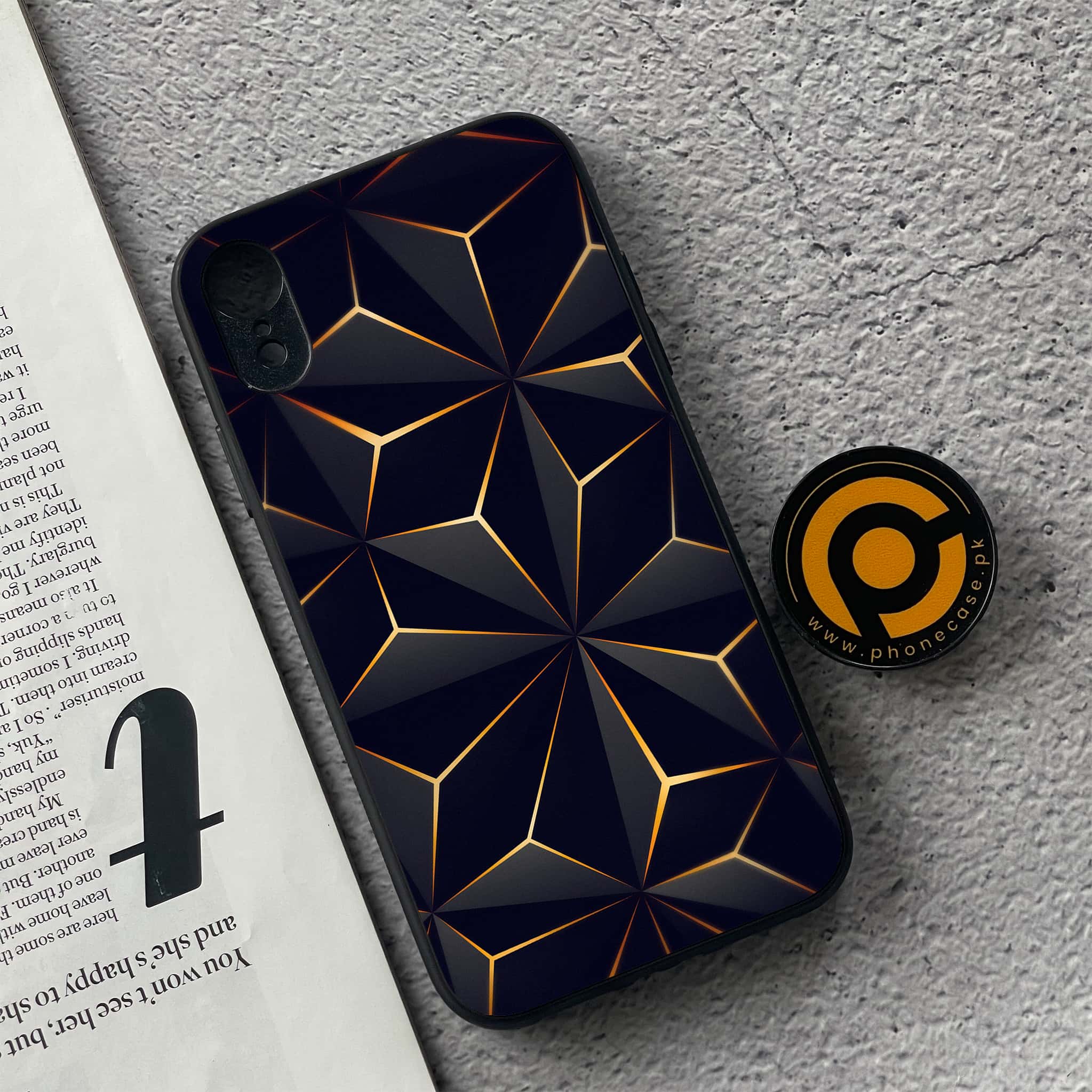 iPhone XR - 3D Designs - Premium Metal Printed soft Bumper shock Proof Case