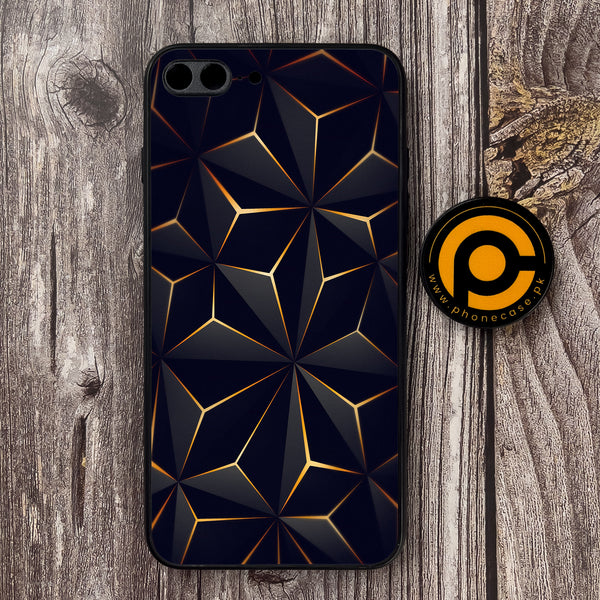 iPhone 7 Plus / 8 Plus - 3D Design 6 - Premium Metal Printed soft Bumper shock Proof Case CS-33110 CS-35135