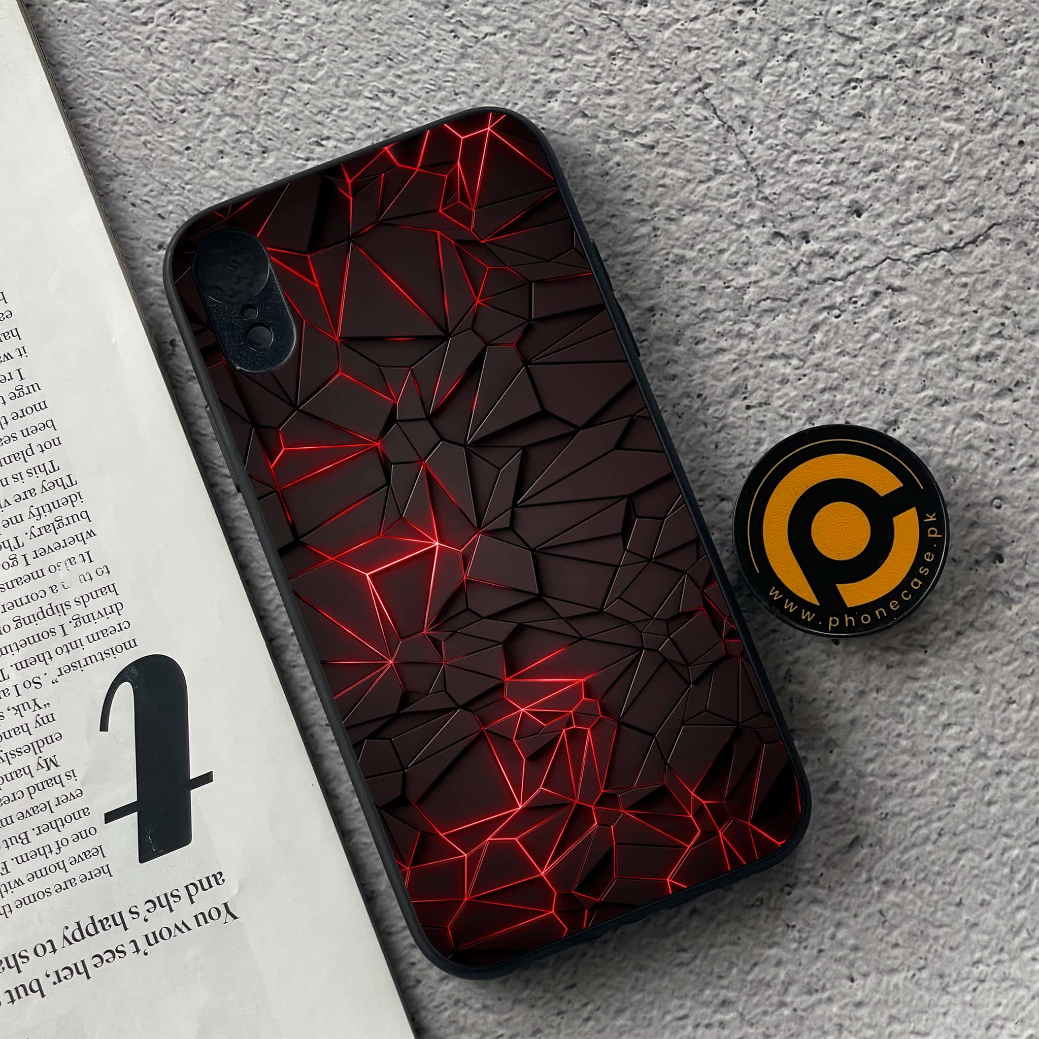 iPhone XR - 3D Designs - Premium Metal Printed soft Bumper shock Proof Case