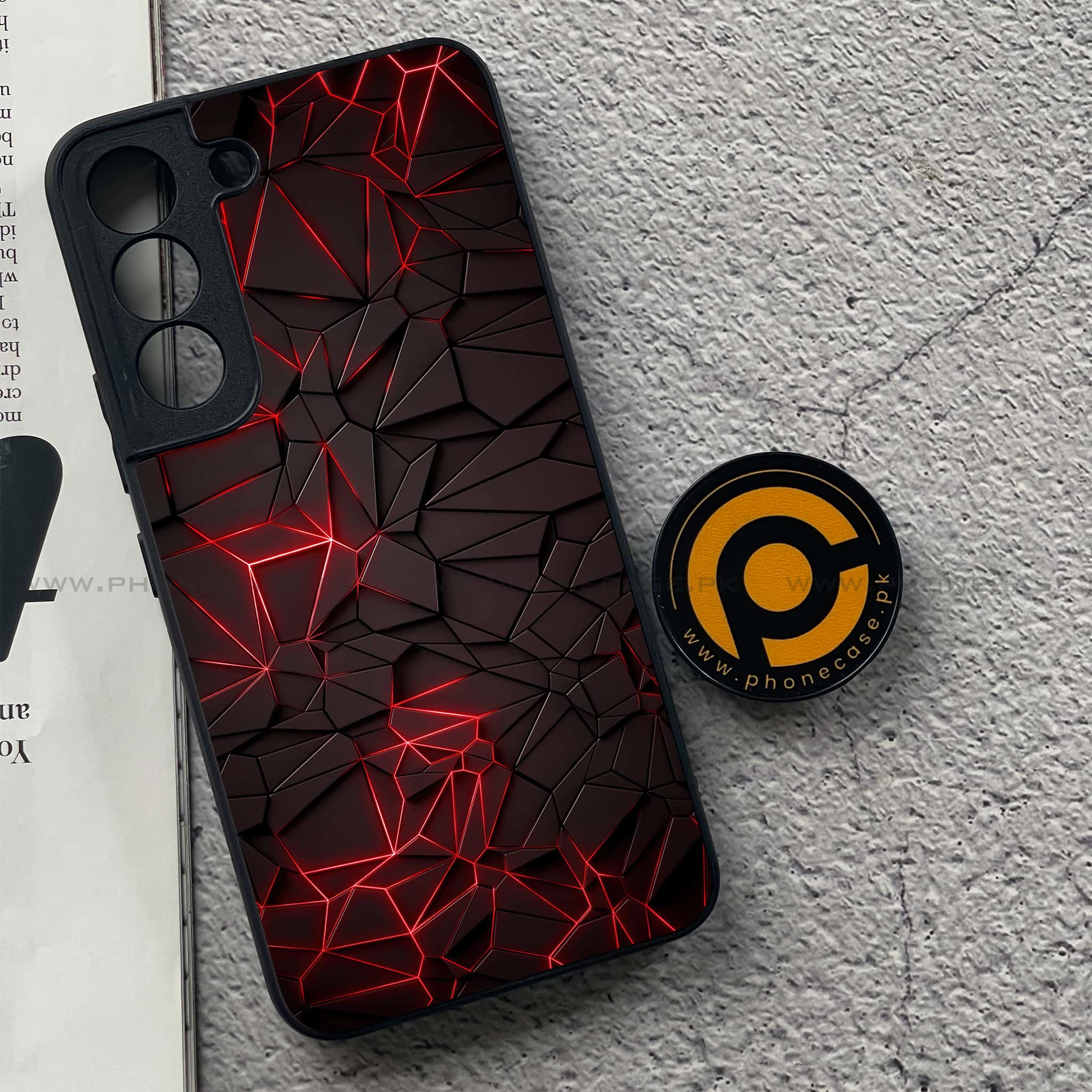 Samsung Galaxy S22 - 3D Designs - Premium Metal Printed soft Bumper shock Proof Case