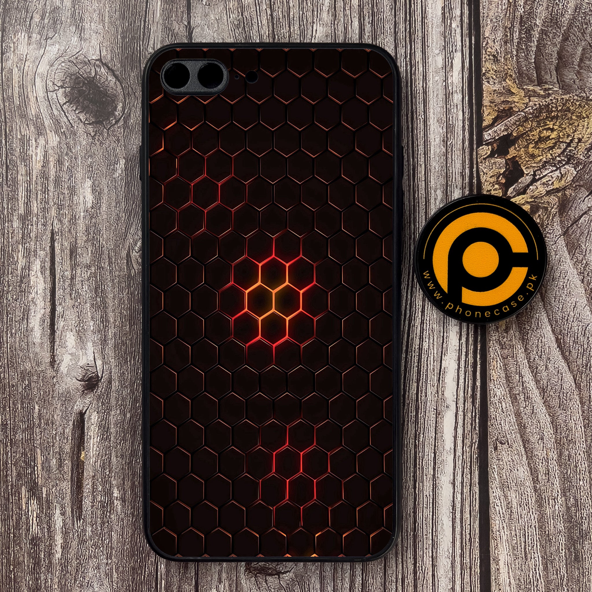 iPhone 7 Plus - 3D Designs - Premium Metal Printed soft Bumper shock Proof Case