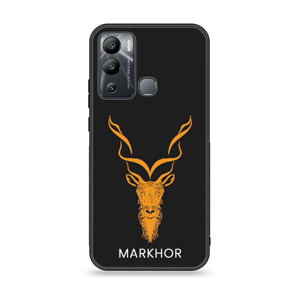 Infinix Hot 12 Play - Markhor Series  Design 3 - Premium Printed Glass soft Bumper shock Proof Case  CS-19454 CS-19924