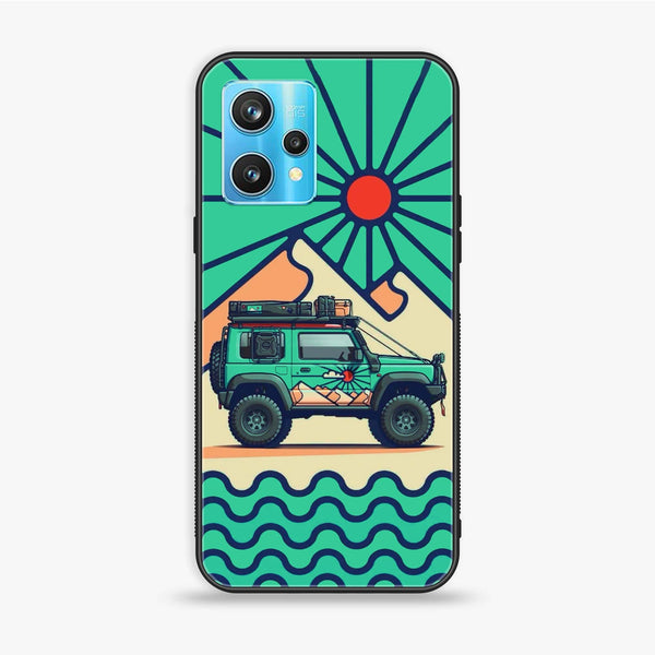 OnePlus Nord CE 2 Lite - Suzuki Jimny Design - Premium Metal Printed soft Bumper Shock Proof Case