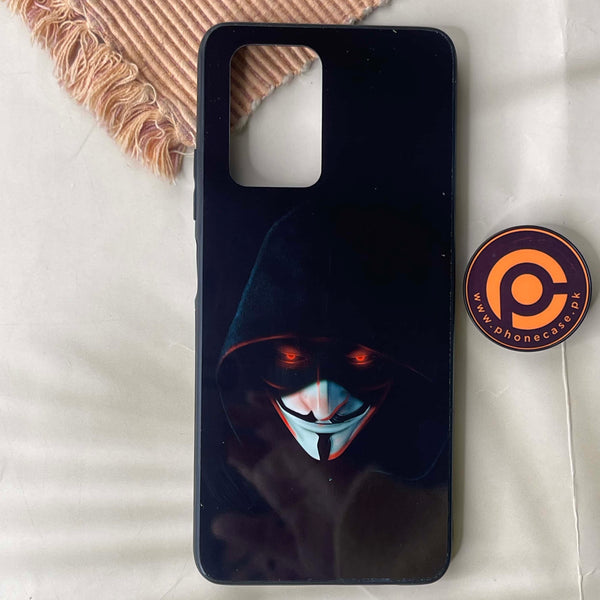 Infinix Note 10 Pro - Black Art design 10 - Premium Metal Printed soft Bumper shock Proof Case CS-43338