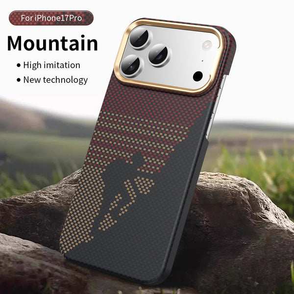 iPhone 17 Pro - Peak Weave - Premium Aramid Fiber MagSafe Case with Built-in Camera Bezel