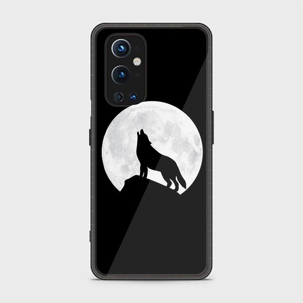 OnePlus 9 Pro - Wolf Design 3- Premium Printed Glass soft Bumper shock Proof Case CS-10793