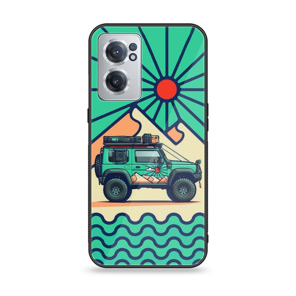 OnePlus Nord CE 2 5G - Suzuki Jimny Design - Premium Metal Printed soft Bumper Shock Proof Case