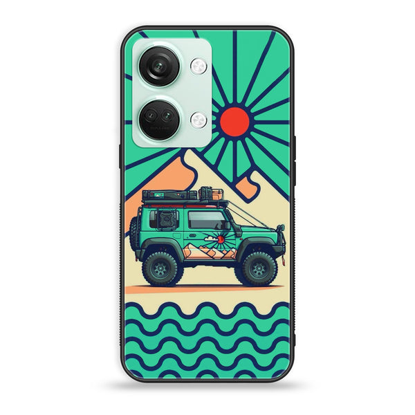 OnePlus Nord 3 5G - Suzuki Jimny Design - Premium Metal Printed soft Bumper Shock Proof Case CS-21210