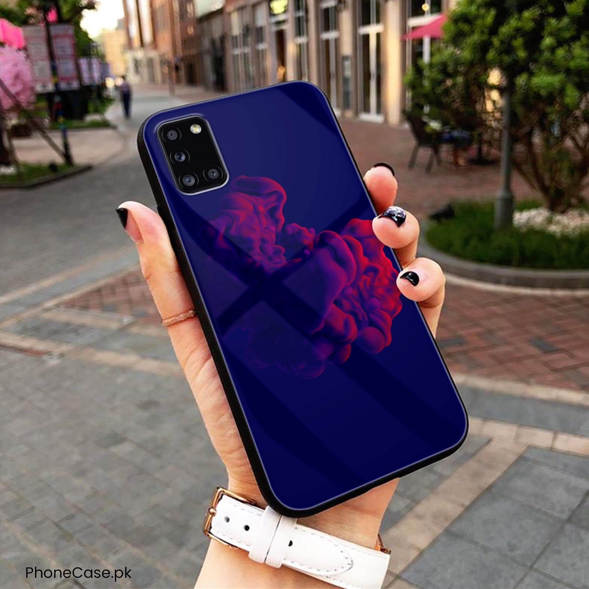 Abstract Series Premium Metal Phone Case All Models
