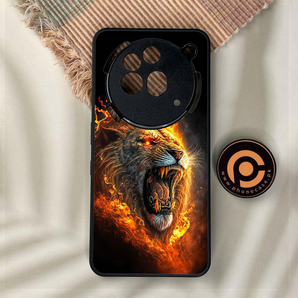 Nothing Phone 3a Pro - Tiger 2.0 Design 4 - Premium Metal Printed Soft Bumper Shock Proof Case