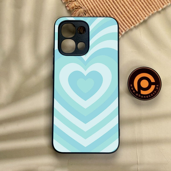 Oppo A6 Pro - Heartbeat Design 7 - Premium Metal Printed Soft Bumper Shock Proof Case