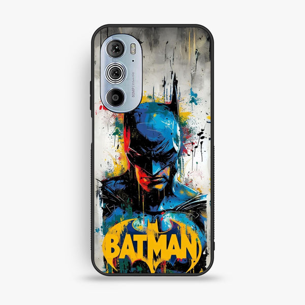 Motorola Edge 30 Pro - Vivid Justice - Premium Metal Printed Soft Bumper Shock Proof Case