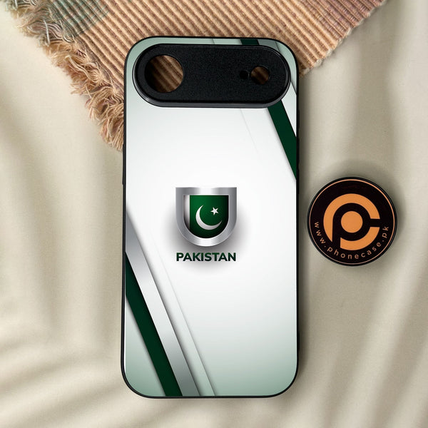 iPhone Air - Pakistan Design 2 - Premium Metal Printed Soft Bumper Shock Proof Case