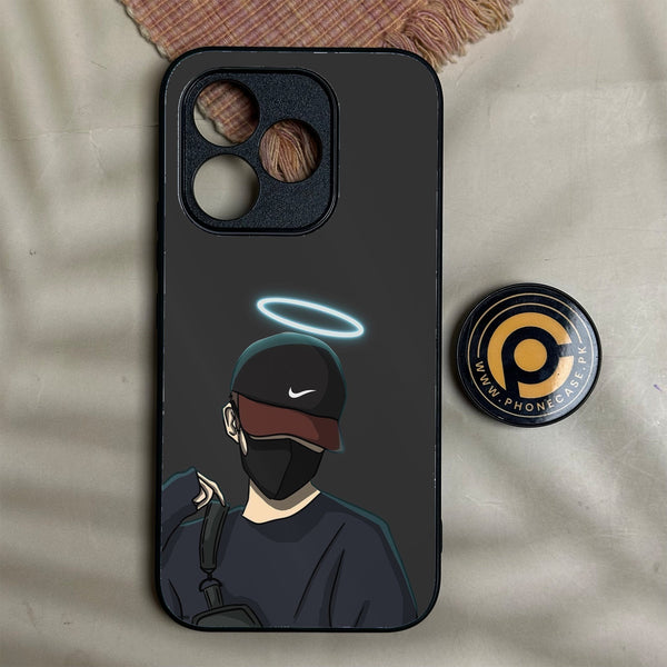 Honor 600 Lite - Anime Series Design 4 - Premium Metal Printed Soft Bumper Shock Proof Case