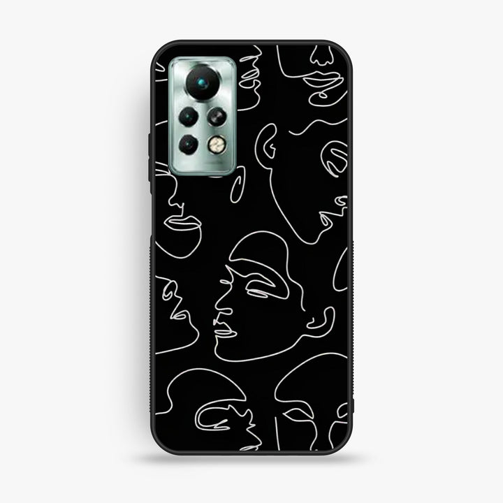 Infinix Note 11 Pro - Girls Design 9 - Premium Metal Printed Soft Bumper Shock Proof Case