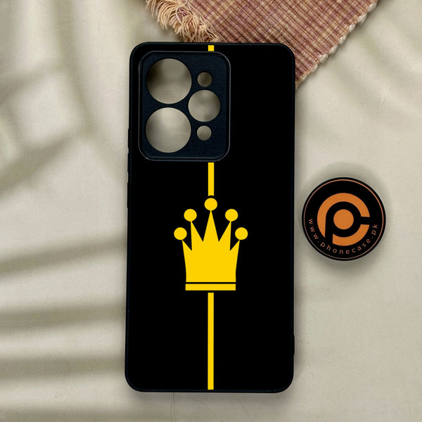 Realme 15 - King Design 1 - Premium Metal Printed Soft Bumper Shock Proof Case