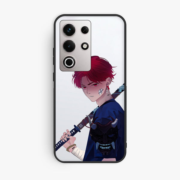 Itel S25 Ultra - Anime Series Design 8 - Premium Metal Printed Soft Bumper Shock Proof Case