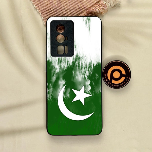 Xiaomi Redmi K60 Pro - Pakistan Design 9 - Premium Metal Printed Soft Bumper Shock Proof Case
