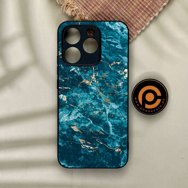 Realme 15T - Blue 2.0 Design 8 - Premium Metal Printed Soft Bumper Shock Proof Case