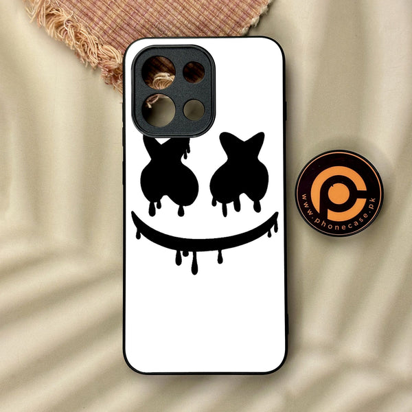 OnePlus 13T - Marshmello Face - Premium Metal Printed Soft Bumper Shock Proof Case