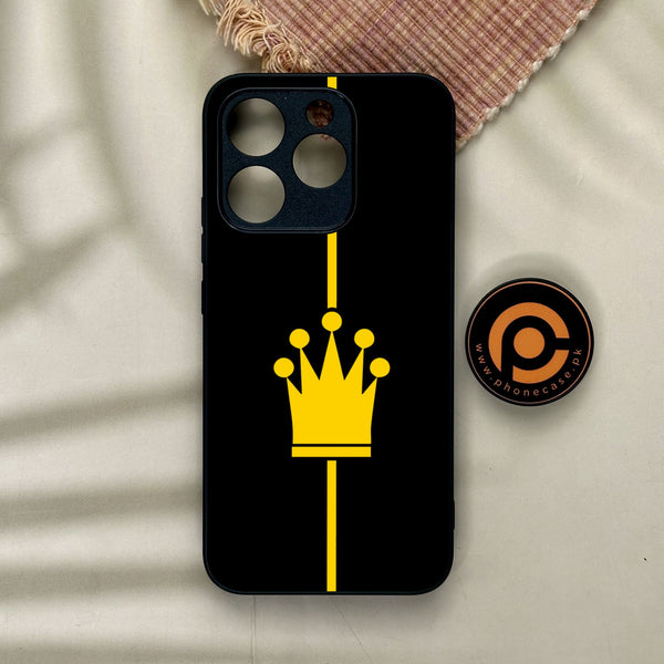 Realme 15T - King Design 1 - Premium Metal Printed Soft Bumper Shock Proof Case