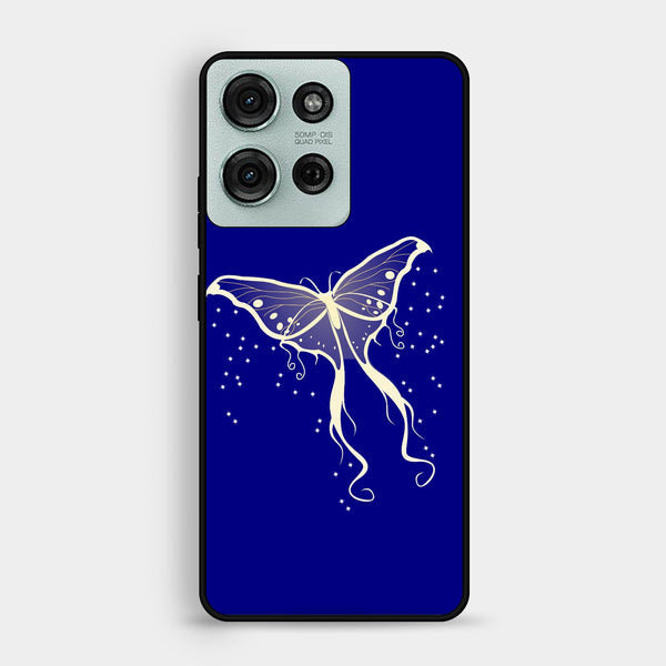 Motorola Moto G75 - Butterflies Design 1 - Premium Metal Printed Soft Bumper Shock Proof Case