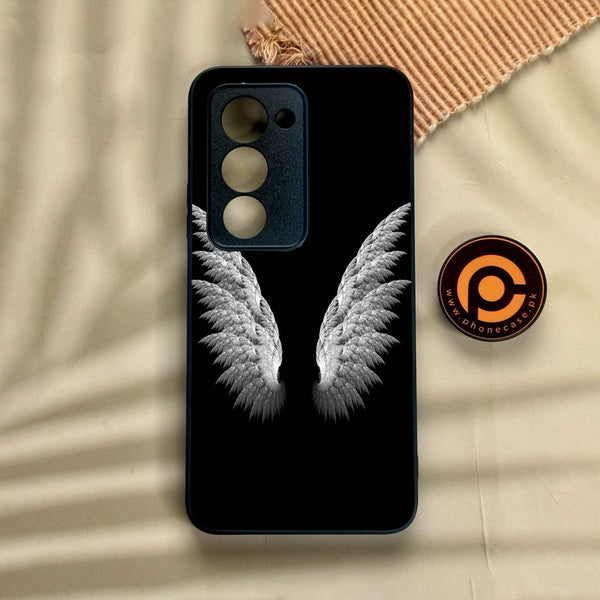 Xiaomi Redmi 15 - Angel Wings Design 6 - Premium Metal Printed Soft Bumper Shock Proof Case