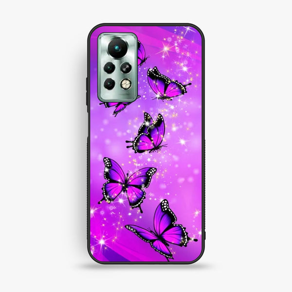 Infinix Note 11 Pro - Butterflies Design 8 - Premium Metal Printed Soft Bumper Shock Proof Case