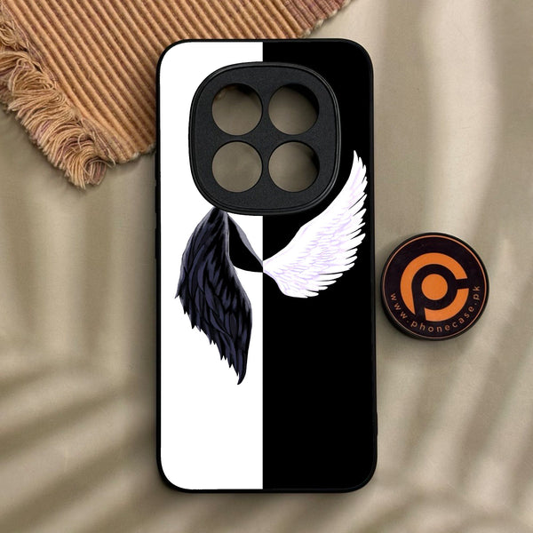 Xiaomi Redmi Note 15 Pro Plus - Angel 2.0 Design 5 - Premium Metal Printed Soft Bumper Shock Proof Case