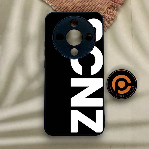 Honor x9d - Scnz - Premium Metal Printed Soft Bumper Shock Proof Case