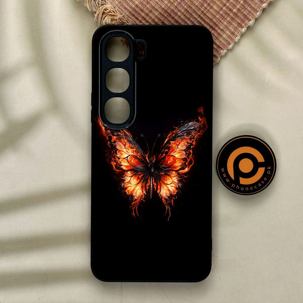Vivo Y21d - Butterflies Design 5 - Premium Metal Printed Soft Bumper Shock Proof Case