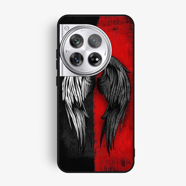 Oneplus 12 - Angel 2.0 Design 10 - Premium Metal Printed Soft Bumper Shock Proof Case