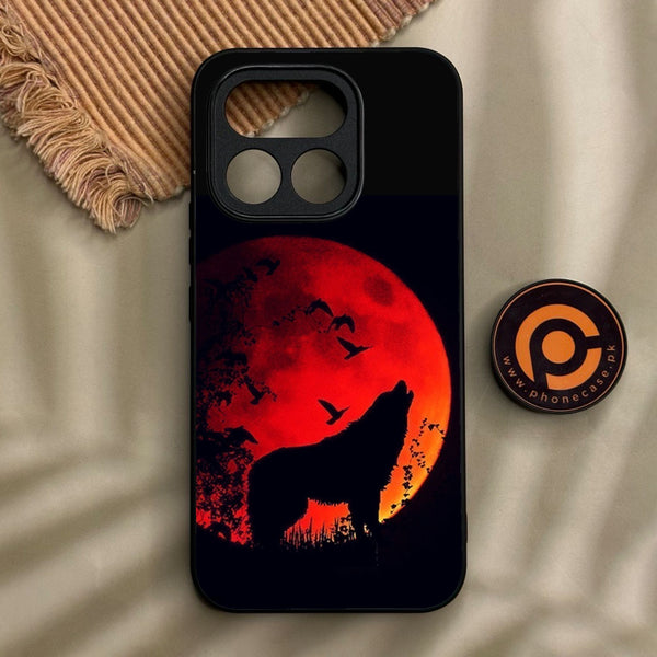 Realme  16 Pro - Wolf Design 1 - Premium Metal Printed Soft Bumper Shock Proof Case