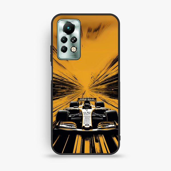 Infinix Note 11 Pro - Formula 1 Design 4 - Premium Metal Printed Soft Bumper Shock Proof Case