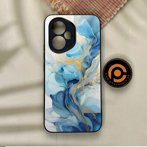 Honor 400 - Liquid Design 1 - Premium Metal Printed Soft Bumper Shock Proof Case