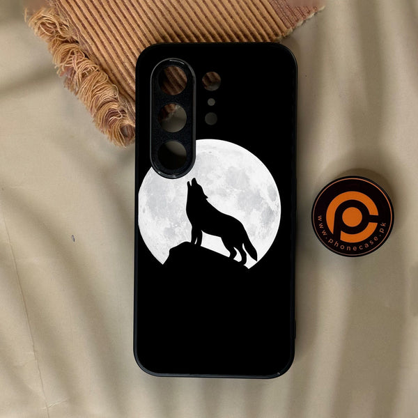 Tecno Camon 50 Pro 4G - Wolf Design 3 - Premium Metal Printed Soft Bumper Shock Proof Case