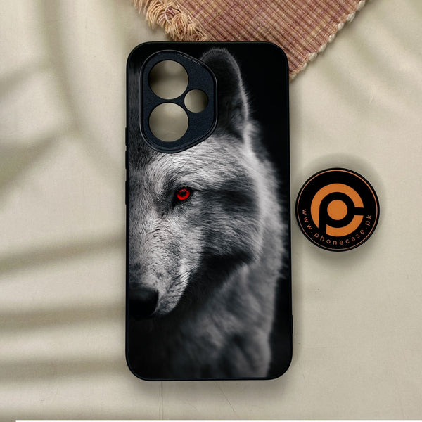 Honor 400 - Wolf Design 10 - Premium Metal Printed Soft Bumper Shock Proof Case