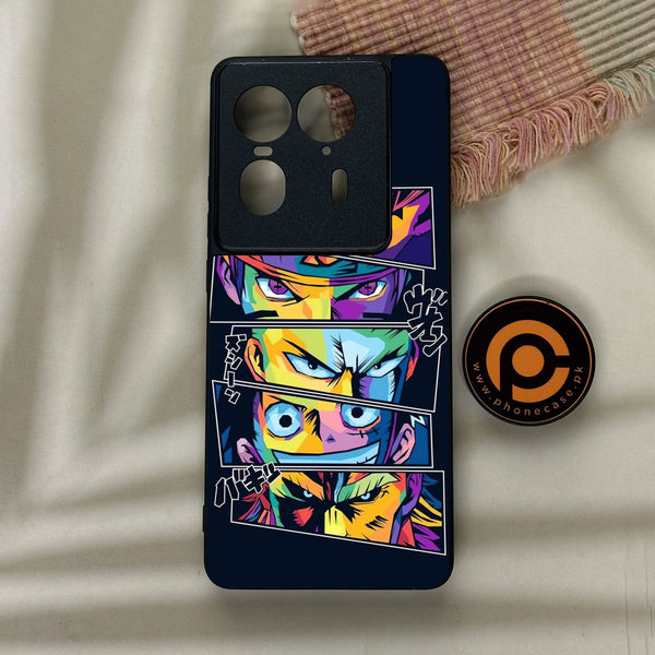 Motorola Edge 50 Ultra - Anime 2.0 Design 8 - Premium Metal Printed Soft Bumper Shock Proof Case
