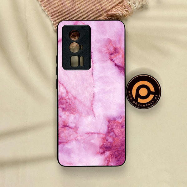 Xiaomi Redmi K60 Pro - Pink Design 5 - Premium Metal Printed Soft Bumper Shock Proof Case