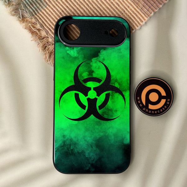 iPhone Air - Biohazard Design 7 - Premium Metal Printed Soft Bumper Shock Proof Case