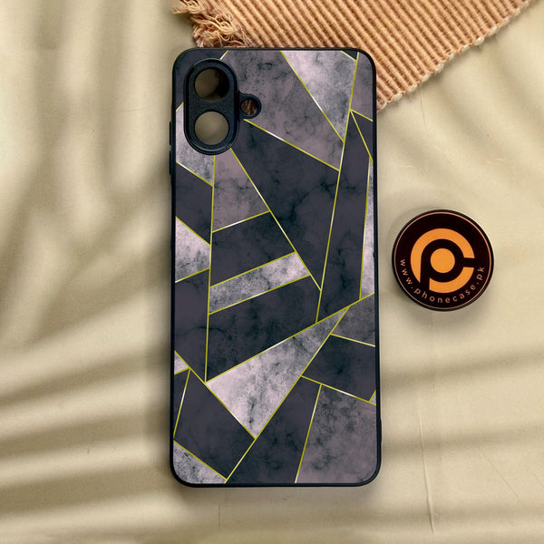 Samsung Galaxy A07 - Geometric Design 2 - Premium Metal Printed Soft Bumper Shock Proof Case