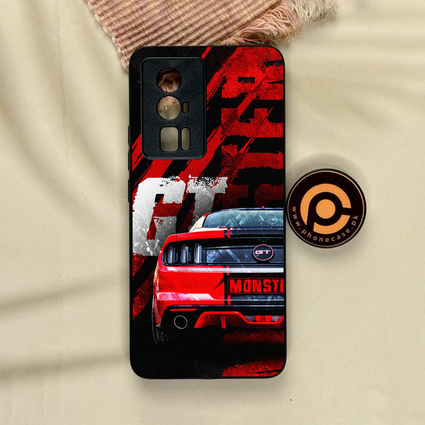 Xiaomi Redmi K60 Pro - Speed Shift Racing Car - Premium Metal Printed Soft Bumper Shock Proof Case
