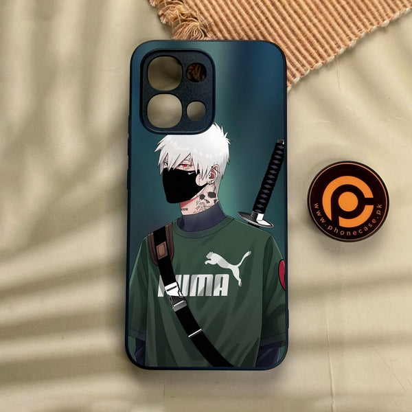 Oppo A6 Pro - Anime Series Design 3 - Premium Metal Printed Soft Bumper Shock Proof Case