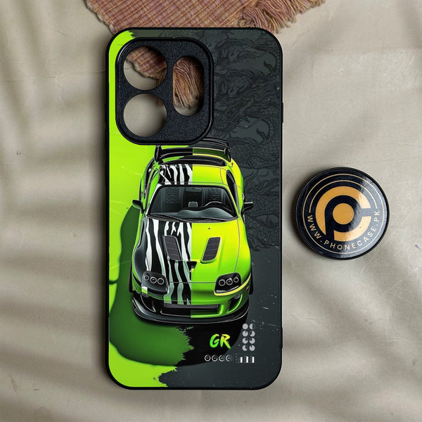 Oppo Reno 16 - Trish Art - Premium Metal Printed Soft Bumper Shock Proof Case